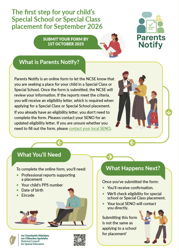 Parents notification 2025 poster